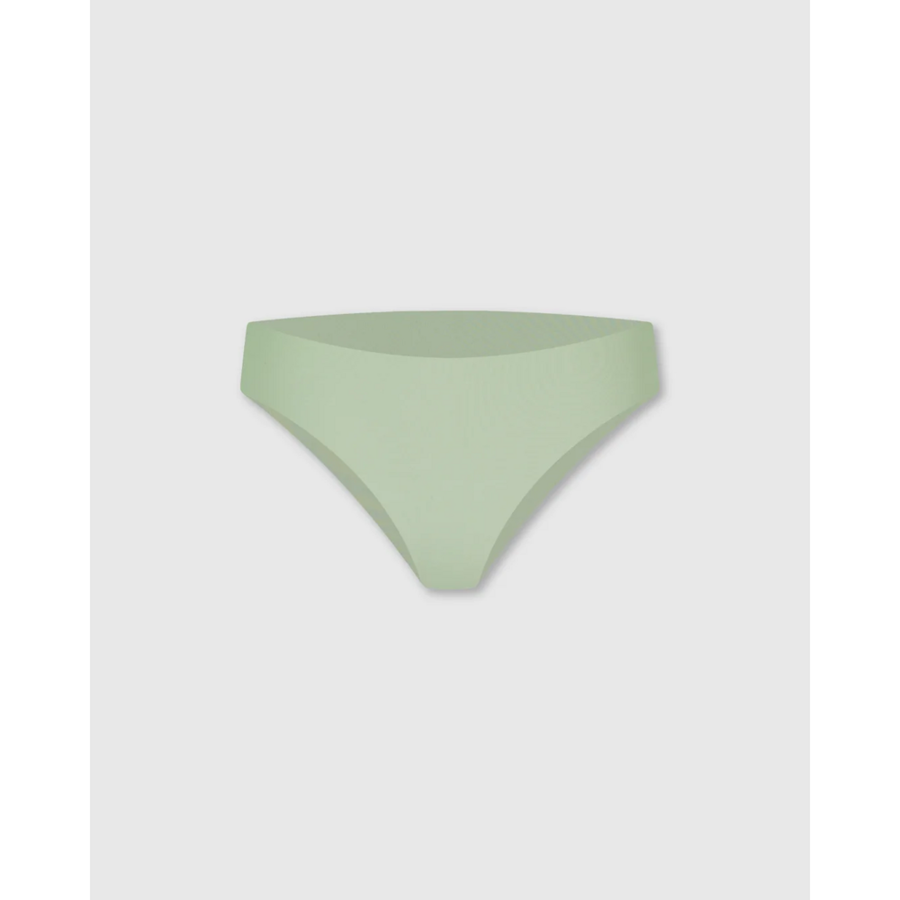Bahia Maria Green Floral Applique Bikini Swimsuit Set - Picture 4 of 5